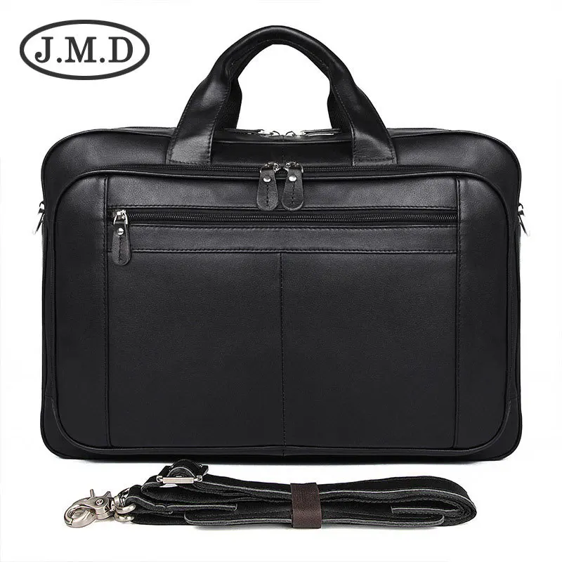 J.M.D 100% Genuine Leather Men's Coffee Briefcase Top Handle Laptop Bag Mens Busiess Bag
J.M.D 100% Genuine Leather Men's Coffee Briefcase Top Handle Laptop Bag Mens Busiess Bag