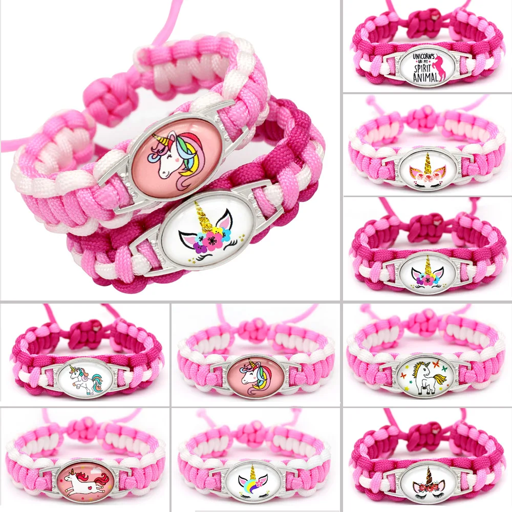 Unicorn Adjustable Bracelets Unicorn Outdoor Survival Rope Paracord Bracelets For Women Men Child Jewelry Gift
Unicorn Adjustable Bracelets Unicorn Outdoor Survival Rope Paracord Bracelets For Women Men Child Jewelry Gift