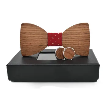 Men Wedding Business Party Wood Bow Tie Fashion Design Cufflink Neck Tie Set With Box New Groom Wood Floral Striped Plaid Bowtie
Men Wedding Business Party Wood Bow Tie Fashion Design Cufflink Neck Tie Set With Box New Groom Wood Floral Striped Plaid Bowtie