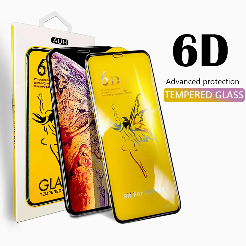 AUH 6D Advanced 9H Protective Glass on the For iPhone X XS Max XR Screen Protector Glass iPhone X Xs Max Xr Tempered Glass film
AUH 6D Advanced 9H Protective Glass on the For iPhone X XS Max XR Screen Protector Glass iPhone X Xs Max Xr Tempered Glass film