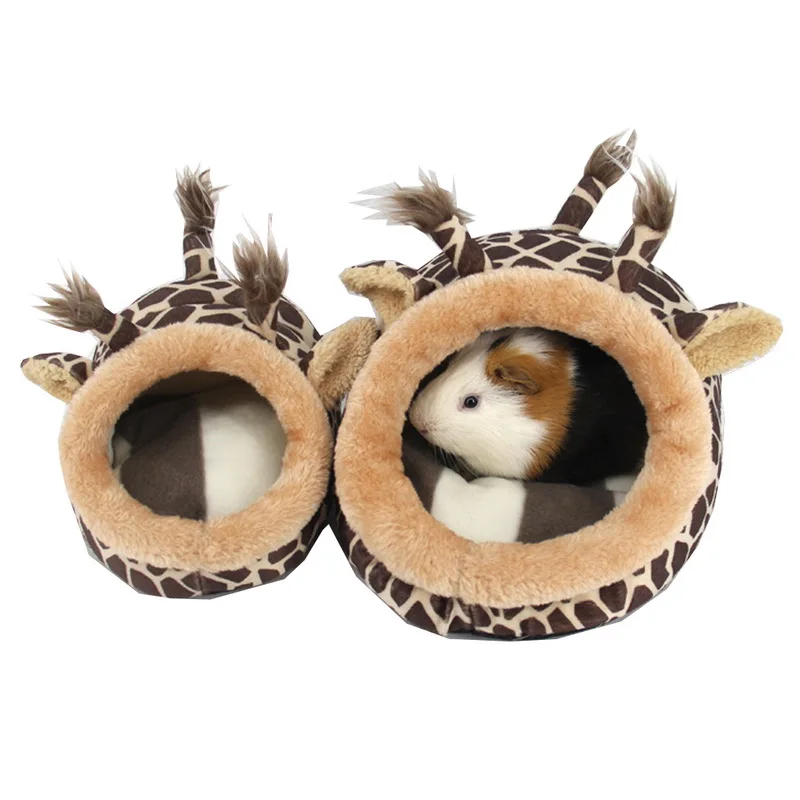 DIDIHOU Plush Soft Guinea Pig Houses for Hamster Mini Warm Animal Mice Rat Nest Bed Hamster House Small Pet Products
DIDIHOU Plush Soft Guinea Pig Houses for Hamster Mini Warm Animal Mice Rat Nest Bed Hamster House Small Pet Products
