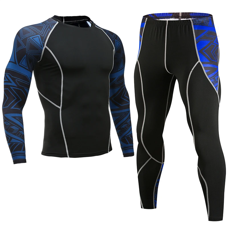 Man Compression Sports Suit Quick drying Perspiration Fitness Training MMA Kit rashguard Male Sportswear Jogging Running Clothes
Man Compression Sports Suit Quick drying Perspiration Fitness Training MMA Kit rashguard Male Sportswear Jogging Running Clothes