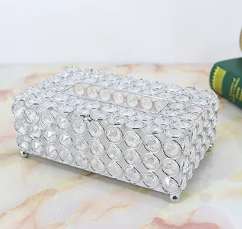 Sliver Metal Tissue Box Crystal Beads Paper Box Tissue Case For Home Wedding Table Decoration
Sliver Metal Tissue Box Crystal Beads Paper Box Tissue Case For Home Wedding Table Decoration