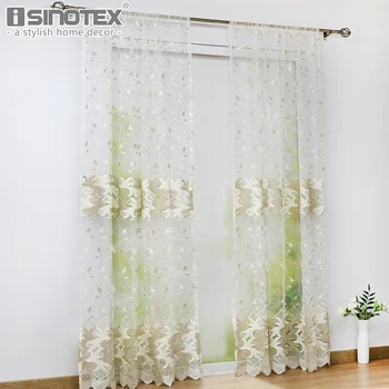 Jacquard Pastoral Tulle Window Screening Curtains Embroidered Voile Sheer Drapes Living Room Bedroom Panel Home Romantic Decor
Jacquard Pastoral Tulle Window Screening Curtains Embroidered Voile Sheer Drapes Living Room Bedroom Panel Home Romantic Decor