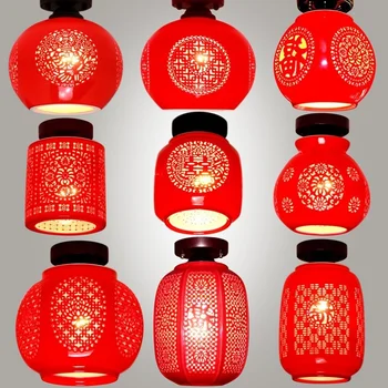 Chinese Red-Chinese Hand carving Ceramic Lantern Balcony Hall Aisle corridor Hallway ceiling Lamp
Chinese Red-Chinese Hand carving Ceramic Lantern Balcony Hall Aisle corridor Hallway ceiling Lamp