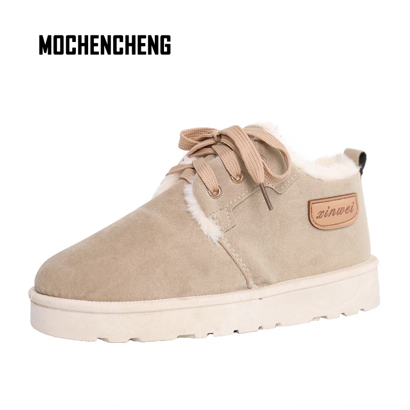 Women Winter Warm Platform Snow Boots with Fur Flock Upper Plush Lace-up Round Toe Flat Comfortable Female Rubber Boots
Women Winter Warm Platform Snow Boots with Fur Flock Upper Plush Lace-up Round Toe Flat Comfortable Female Rubber Boots