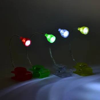 LED Mini Clip Light on Adjustable Book Night Bright Reading Lamp LED Clip Light Color Randomly
LED Mini Clip Light on Adjustable Book Night Bright Reading Lamp LED Clip Light Color Randomly