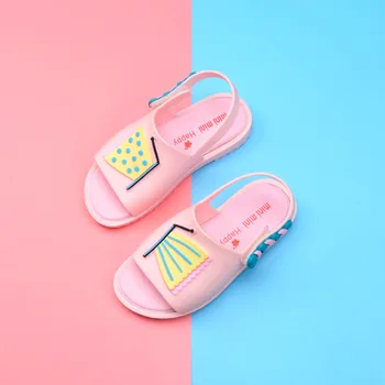 Girl's New Arrival Cartoon Cat and Bow Decor Mini Melissa Summer Sandals Casual Fashion Wide Flat Beach Shoes
Girl's New Arrival Cartoon Cat and Bow Decor Mini Melissa Summer Sandals Casual Fashion Wide Flat Beach Shoes