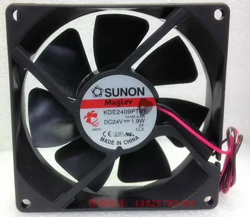 

New SUNON 9225 DC24V 1.9w KDE2409PTV1 9cm 92 * 92 * 25mm Inverter fan