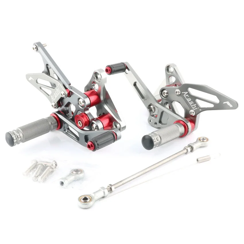 CNC Adjustable Rearset Foot Pegs Pedals For Suzuki Hayabusa GSXR1300 2008-2018 2009 2010 Gray
CNC Adjustable Rearset Foot Pegs Pedals For Suzuki Hayabusa GSXR1300 2008-2018 2009 2010 Gray