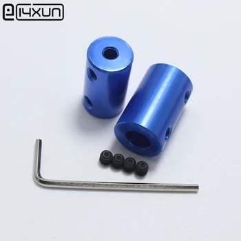 50sets OD14L25 4x8mm Aluminium Alloy Coupling 4mm to 8mm Shaft Couplings with Hex Wrench+Screws Motor Coupler Connector
50sets OD14L25 4x8mm Aluminium Alloy Coupling 4mm to 8mm Shaft Couplings with Hex Wrench+Screws Motor Coupler Connector