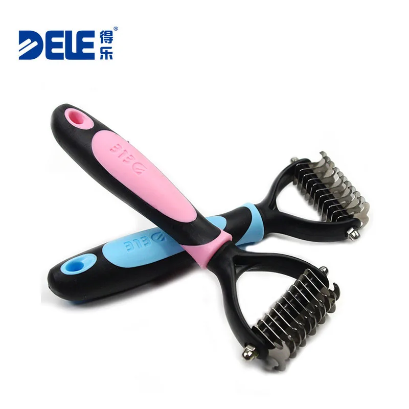 Dog Cat Comb Shedding Tool Brush Comb Rake Pet Fur Grooming Quick Clean Short Hair Stainless Steel Needle Combs for Dog
Dog Cat Comb Shedding Tool Brush Comb Rake Pet Fur Grooming Quick Clean Short Hair Stainless Steel Needle Combs for Dog