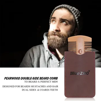 Anti Static Wooden Beard Comb Fashion Wood Pocket Comb with Fine Coarse Teeth For Beard Hair Mustaches Hair Comb Hgh Quality 
Anti Static Wooden Beard Comb Fashion Wood Pocket Comb with Fine Coarse Teeth For Beard Hair Mustaches Hair Comb Hgh Quality