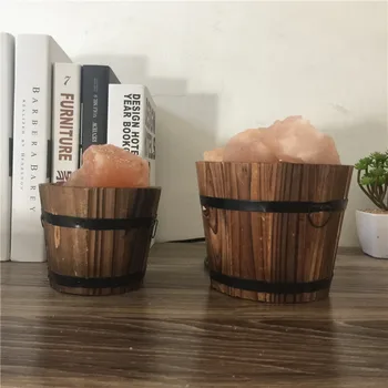 ANTINIYA NEW handmade wooden salt lamp natural himalayan salt lamp led Lamp Air Purifier Mood Creator Indoor warm light 
ANTINIYA NEW handmade wooden salt lamp natural himalayan salt lamp led Lamp Air Purifier Mood Creator Indoor warm light