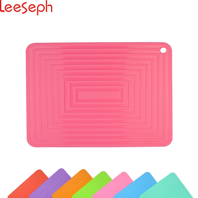 Flexible Silicone Trivets - Multi-purpose Silicone Pot Holders, Spoon Rest Kitchen Table Mat - Non Slip Hot Pads and Coasters
Flexible Silicone Trivets - Multi-purpose Silicone Pot Holders, Spoon Rest Kitchen Table Mat - Non Slip Hot Pads and Coasters