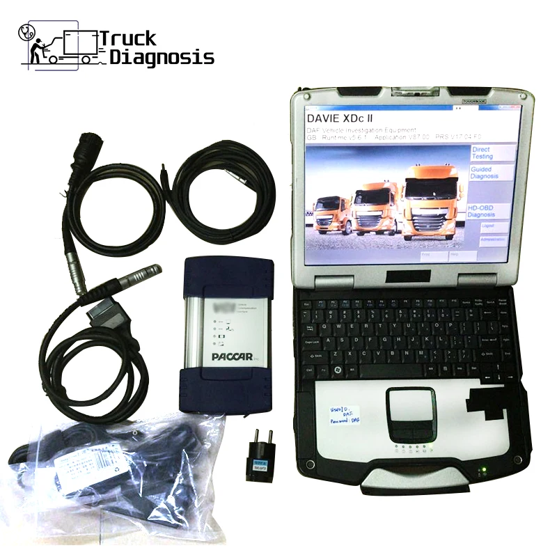truck diagnostic tool for daf davie 560 with cf52 laptop DAF MUX DAF XDcII interface
truck diagnostic tool for daf davie 560 with cf52 laptop DAF MUX DAF XDcII interface