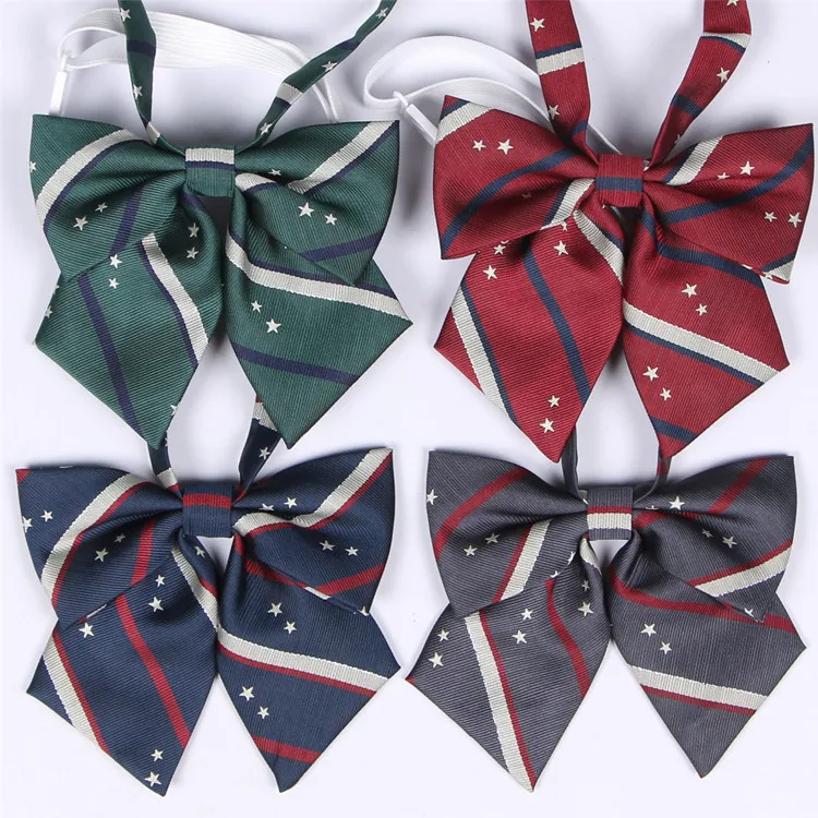 Jk Uniform Bow Tie Cute Japanese/korean School Uniform Accessories Bow-knot Tie Bowties Design Knot Cravat Necktie Adjustable
Jk Uniform Bow Tie Cute Japanese/korean School Uniform Accessories Bow-knot Tie Bowties Design Knot Cravat Necktie Adjustable
