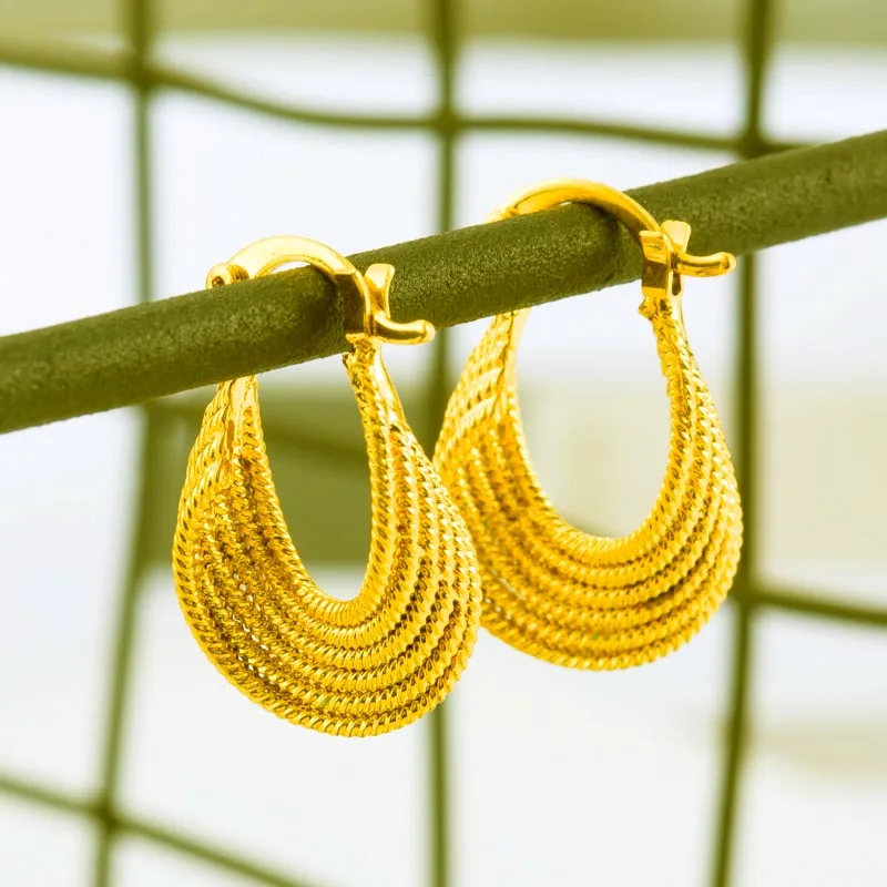 Gold Color Arab/African Stud Earring Wholesale Copper Earrings for Women/Girls Wedding Jewelry Gifts
Gold Color Arab/African Stud Earring Wholesale Copper Earrings for Women/Girls Wedding Jewelry Gifts