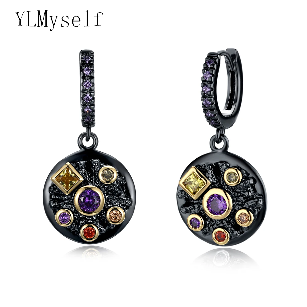 New Black jewelry accessories jewellery Pave Purple/Champagne/Siam multi cubic zirconia dangle crystal classic jewelry
New Black jewelry accessories jewellery Pave Purple/Champagne/Siam multi cubic zirconia dangle crystal classic jewelry