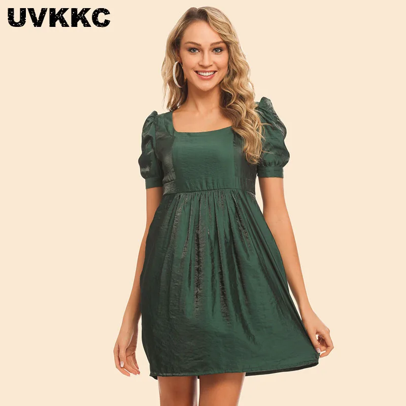 Uukkc Women Green Dress Summer Female Sexy Boho Short Sleeve Ruffle Bodycon Slim Midi Party Dresses For Woman Vestidos
Uukkc Women Green Dress Summer Female Sexy Boho Short Sleeve Ruffle Bodycon Slim Midi Party Dresses For Woman Vestidos