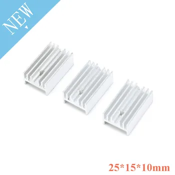 10pcs Aluminium TO-220 Heatsink TO 220 Heat Sink Transistor Radiator TO220 Cooler Cooling 25*15*10mm
10pcs Aluminium TO-220 Heatsink TO 220 Heat Sink Transistor Radiator TO220 Cooler Cooling 25*15*10mm