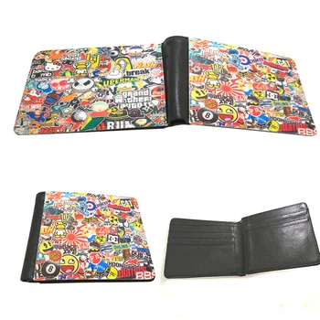 JDM Sticker Bomb Shocker Hand Canvas Wallet Key Car Auto Wallet Money Purse Clip Case
JDM Sticker Bomb Shocker Hand Canvas Wallet Key Car Auto Wallet Money Purse Clip Case
