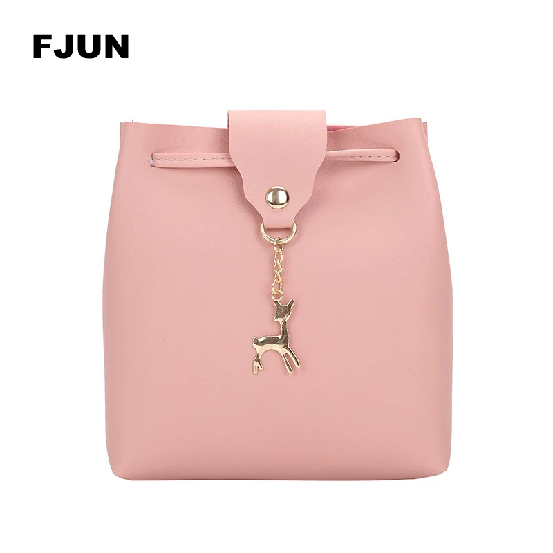 FJUN 2018 Women Cute Bags Bucket PU Leather Shoulder Sling Bags For Women Drawstring Handbags Small Crossbody Bow Bags 
FJUN 2018 Women Cute Bags Bucket PU Leather Shoulder Sling Bags For Women Drawstring Handbags Small Crossbody Bow Bags