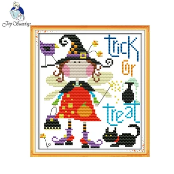 Joy Sunday Halloween Elf Painting Counted Or Stamped 11CT 14CT Kits Cross Stitch Embroidery Needlework Sets Cross Stitch Pattern
Joy Sunday Halloween Elf Painting Counted Or Stamped 11CT 14CT Kits Cross Stitch Embroidery Needlework Sets Cross Stitch Pattern