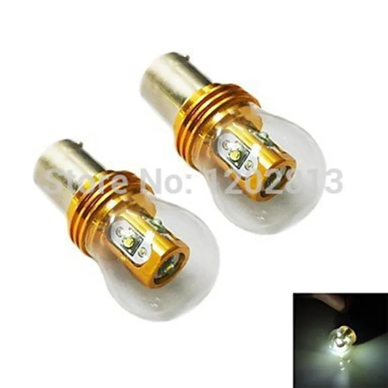 

P21W 382 BA15s 1156 Single Filament WHITE CAN BUS 25W CREE Chip LED REVERS CAR BULBS Tail lights, Turn signal Corner light