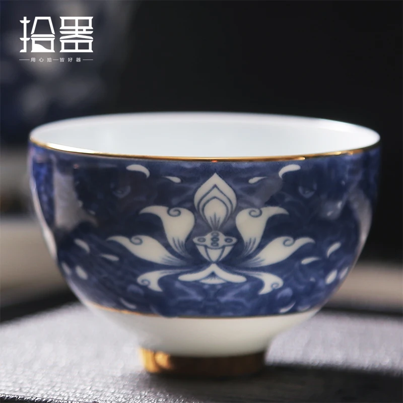 New Ceramic Teacups Chinese Kung Fu Tea Cup Porcelain Teacup Drinkware Cups Water Tasse Coffee Cup Tea Accessories Gift
New Ceramic Teacups Chinese Kung Fu Tea Cup Porcelain Teacup Drinkware Cups Water Tasse Coffee Cup Tea Accessories Gift