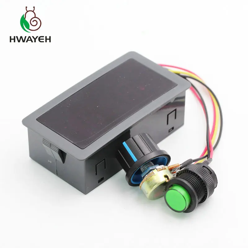 CCM5D Adjustable DC 6V-30V 12V 24V MAX 8A 16kHz Motor PWM Speed Controller W Digtal Display Dc motor Control CV governor Switch
CCM5D Adjustable DC 6V-30V 12V 24V MAX 8A 16kHz Motor PWM Speed Controller W Digtal Display Dc motor Control CV governor Switch
