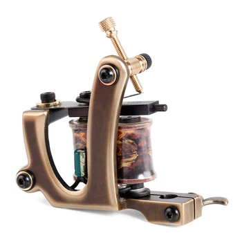 Tattoo Machine Pure Copper Tattoo Guns 10 Wraps Liner And Shader Tattoo Guns Handmade Wholesale 2pcs
Tattoo Machine Pure Copper Tattoo Guns 10 Wraps Liner And Shader Tattoo Guns Handmade Wholesale 2pcs