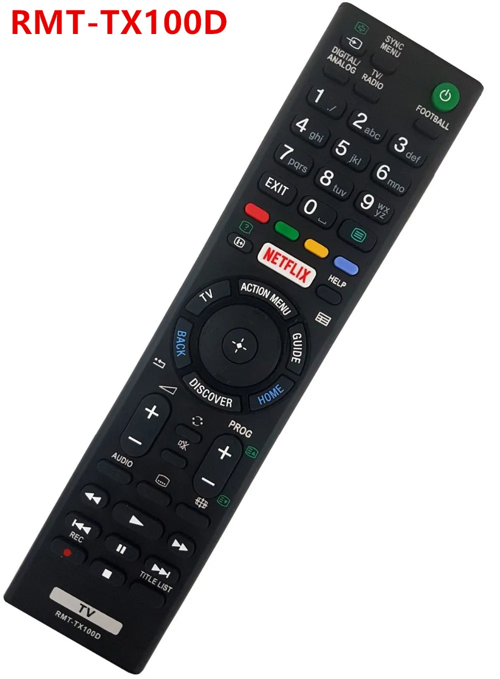 IR infrared REMOTE CONTROL RMT-TX100D FOR SONY 4K Ultra HD with Android TV S85C KD-65S8505C KD-65S8005C KD-55S8505C KD-55S8005C
IR infrared REMOTE CONTROL RMT-TX100D FOR SONY 4K Ultra HD with Android TV S85C KD-65S8505C KD-65S8005C KD-55S8505C KD-55S8005C