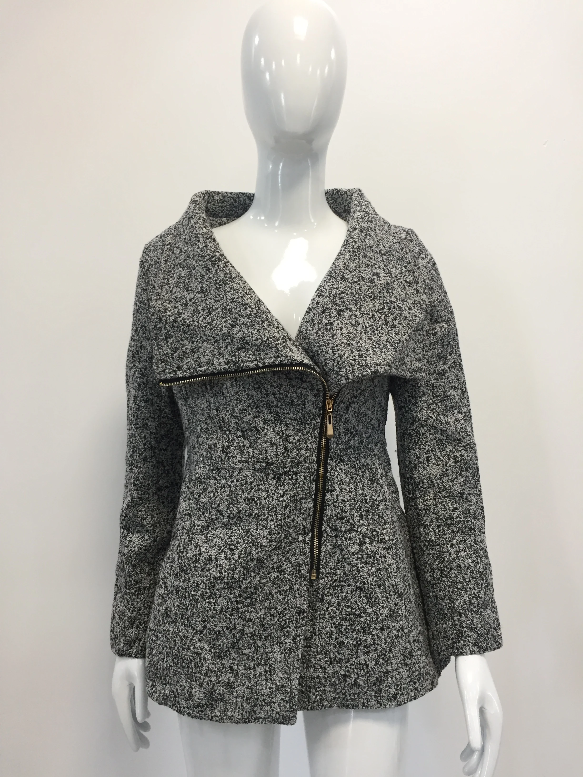 Elegant Vintage Womens Long Coats 2019 Winter Loose Wide-waisted Wool Black Blend Coat and Jacket Ladies Coats Zipper
Elegant Vintage Womens Long Coats 2019 Winter Loose Wide-waisted Wool Black Blend Coat and Jacket Ladies Coats Zipper