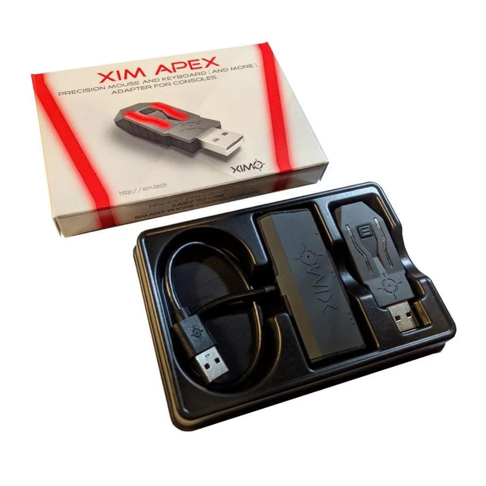 XIM APEX highest Precision Mouse and Keyboard Adapter Conventer for Xbox One& Xbox 360&PS4& PS3
XIM APEX highest Precision Mouse and Keyboard Adapter Conventer for Xbox One& Xbox 360&PS4& PS3