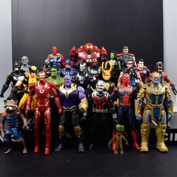 Avengers 3 Infinity War Thanos Iron Spider Figure Spiderman Hulk Black Panther Iron Man Action Figure Toys For Children 16-18CM
Avengers 3 Infinity War Thanos Iron Spider Figure Spiderman Hulk Black Panther Iron Man Action Figure Toys For Children 16-18CM