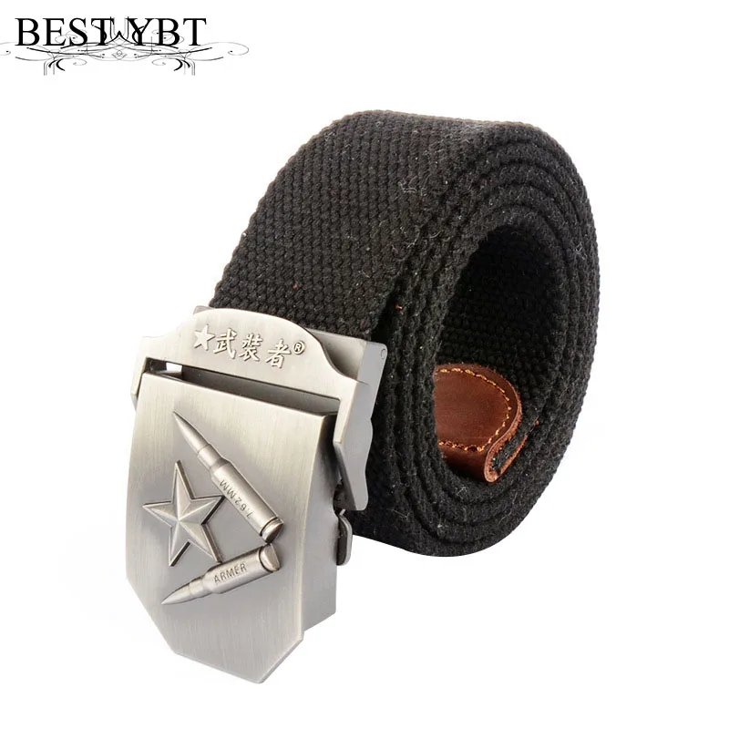 Best YBT Unisex canvas belt Red Star buckle thickening outdoor canvas student fashion textile belt casual sport cowboy men belt
Best YBT Unisex canvas belt Red Star buckle thickening outdoor canvas student fashion textile belt casual sport cowboy men belt
