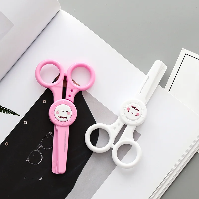 Cute Cartoon Rabbit Series Stationery Mini Scissors Pink /white Child Safety Scissors Kindergarten Supplies Makas
Cute Cartoon Rabbit Series Stationery Mini Scissors Pink /white Child Safety Scissors Kindergarten Supplies Makas