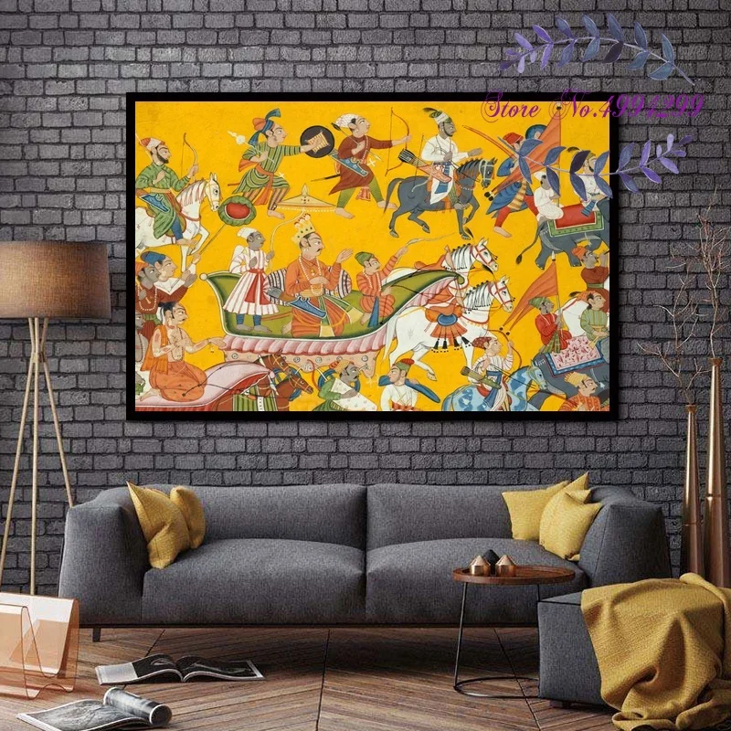 Retro India Fine Art Ancient Indian Palace King Vintage Abstract Poster Canvas Art Print Home Decor
Retro India Fine Art Ancient Indian Palace King Vintage Abstract Poster Canvas Art Print Home Decor