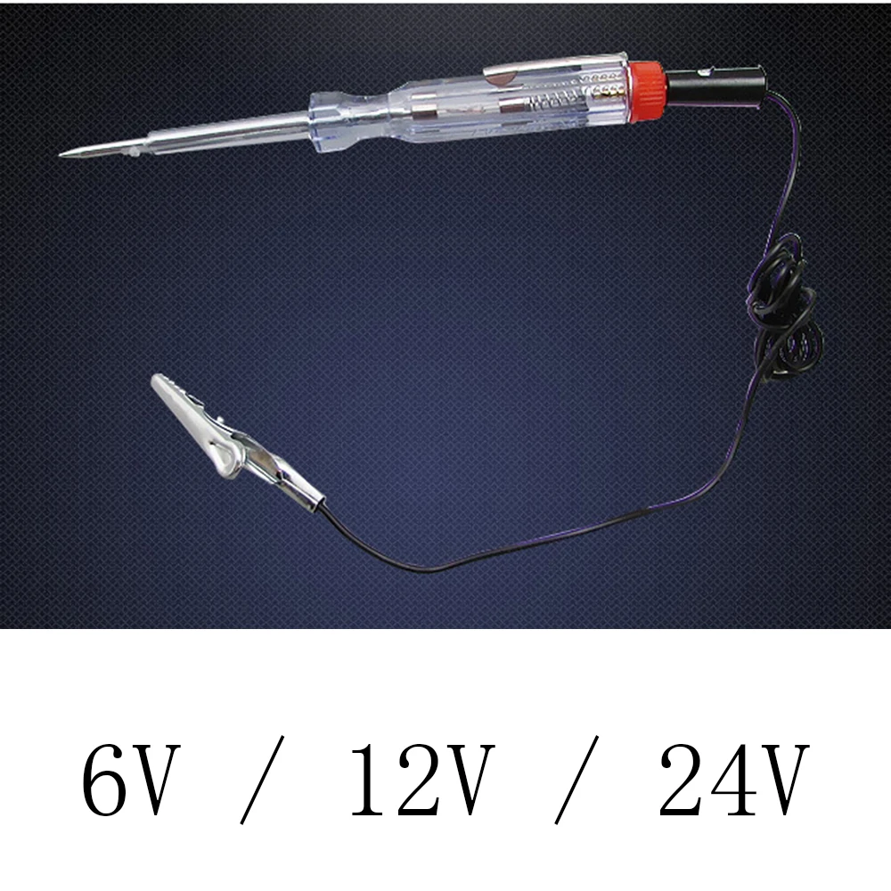 Automotive Electrical Tester Car Light Lamp Voltage Test Pen Pencil For Auto Truck Motorcycle Testing Tools 6V / 12V / 24V
Automotive Electrical Tester Car Light Lamp Voltage Test Pen Pencil For Auto Truck Motorcycle Testing Tools 6V / 12V / 24V