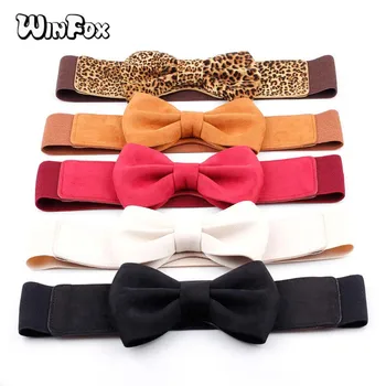 Winfox Black White Women Cinch Elastic Waist Belt Leopard Wide Stretch Corset Waistband Girls Ladies Solid Thin Band For Coat
Winfox Black White Women Cinch Elastic Waist Belt Leopard Wide Stretch Corset Waistband Girls Ladies Solid Thin Band For Coat