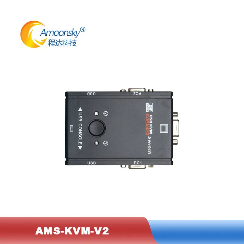 Newest USB KVM Switch Switcher 2 Port VGA Switch Box USB 2.0 Mouse Keyboard 1920*1440 Switch Switcher
Newest USB KVM Switch Switcher 2 Port VGA Switch Box USB 2.0 Mouse Keyboard 1920*1440 Switch Switcher