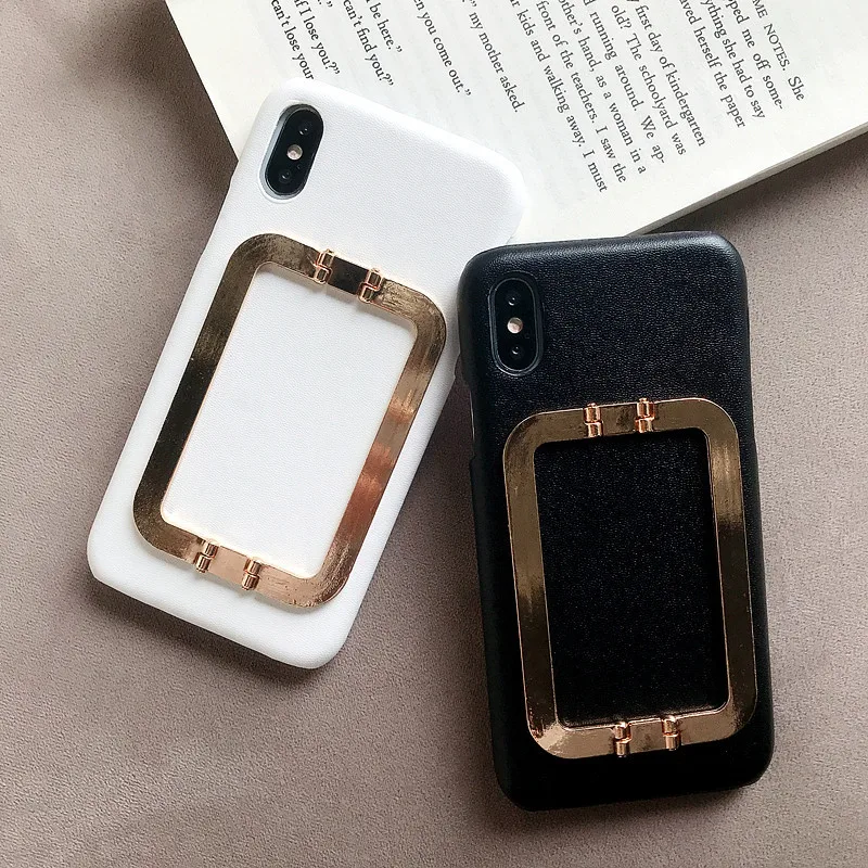 Luxury PU Leather Phone Case for Iphone 6 6S 7 8 Plus Xr X Xs Max Half Wrapped Cover with Kickstand Metallic Bracket Case Coque
Luxury PU Leather Phone Case for Iphone 6 6S 7 8 Plus Xr X Xs Max Half Wrapped Cover with Kickstand Metallic Bracket Case Coque