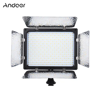 Andoer W368-II LED Video Light Dual Color Temperature 3200K-6000K Photography Lighting Light Panel with Camera Mount and Filters
Andoer W368-II LED Video Light Dual Color Temperature 3200K-6000K Photography Lighting Light Panel with Camera Mount and Filters