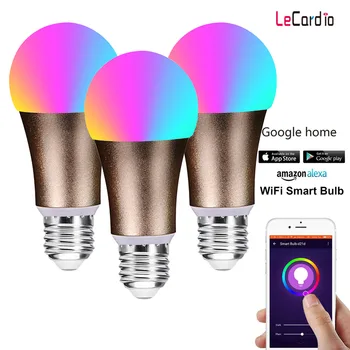 3PC Pack sell RGBW Smart WIFI Led Light Bulb 7W E27 B22 Smart Home Lamp Multi Color Compatible with Alexa google Home
3PC Pack sell RGBW Smart WIFI Led Light Bulb 7W E27 B22 Smart Home Lamp Multi Color Compatible with Alexa google Home