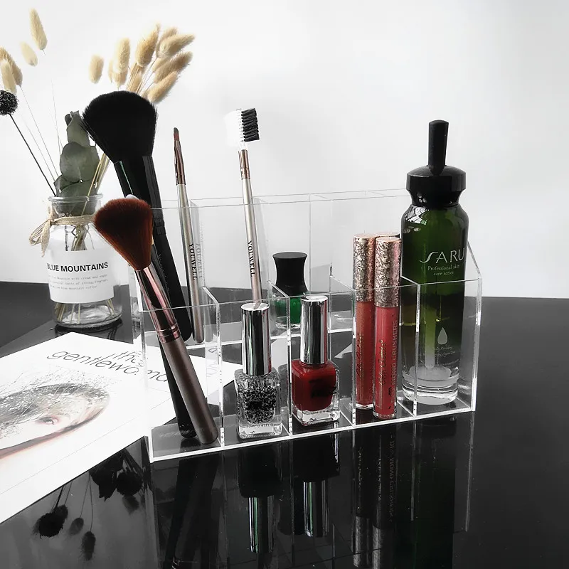 Crystal Acrylic Cosmetic box Organizer Makeup Jewelry Storage Lipstick make-up brush Holder Display Box Acrylic Case Stand Rack
Crystal Acrylic Cosmetic box Organizer Makeup Jewelry Storage Lipstick make-up brush Holder Display Box Acrylic Case Stand Rack