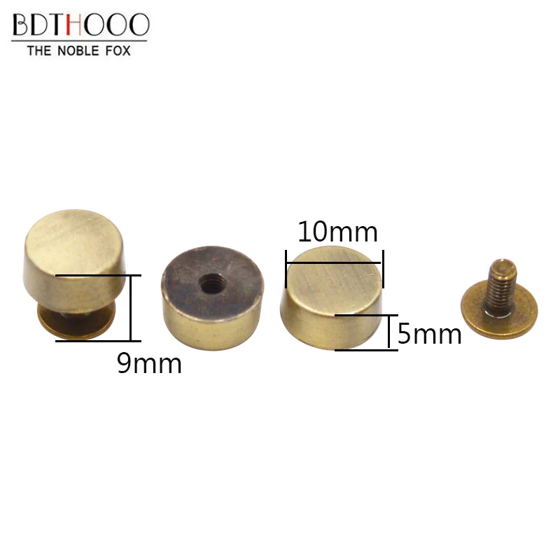 10Pcs Wear protection Bag Feet Screw Bag Bottom studs rivets for Leather Buttons Screw for Clothes Shoes Bags Hardware parts
10Pcs Wear protection Bag Feet Screw Bag Bottom studs rivets for Leather Buttons Screw for Clothes Shoes Bags Hardware parts