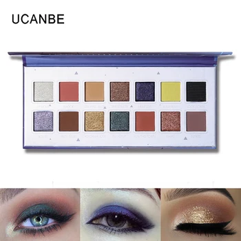 UCANBE Shimmer Radiant Eye Shadow 14 Color Natural Nude Eyeshadow Palette Waterproof Metallic Makeup Violet Beauty Cosmetic Kits
UCANBE Shimmer Radiant Eye Shadow 14 Color Natural Nude Eyeshadow Palette Waterproof Metallic Makeup Violet Beauty Cosmetic Kits