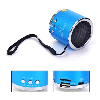 Top Deals MP3 Player TF Card mini SD Wireless USB FM Radio Mini Portable Speaker (Blue/Red/Purple)
Top Deals MP3 Player TF Card mini SD Wireless USB FM Radio Mini Portable Speaker (Blue/Red/Purple)