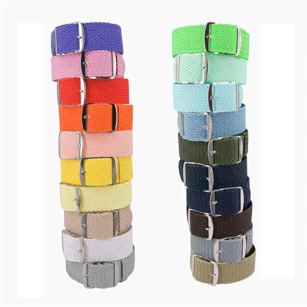 Man Woman Watch Band Nylon Perlon Casual Wristband Strap Weave Straps Replacement Watchband 20 mm
Man Woman Watch Band Nylon Perlon Casual Wristband Strap Weave Straps Replacement Watchband 20 mm